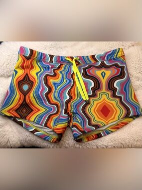 Billy Porter X Kaftko Retro Swim Trunk - Medium